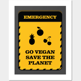 Go Vegan Posters and Art